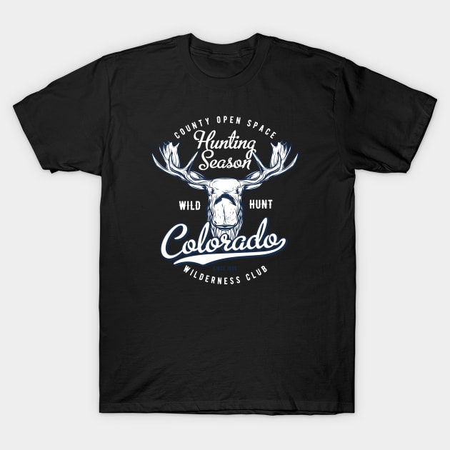 Hunting Season Colorado T-Shirt by JabsCreative